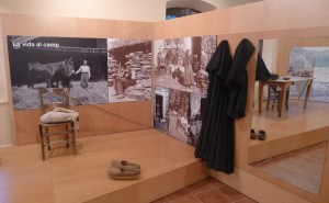 Exposició sobre la vida a la vall.
