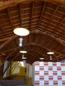 Detall de l'interior de la nau.