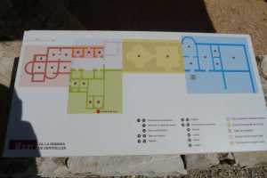 Plànol de la vil·la.