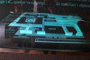 Plànol de la Casa dels Dofins.