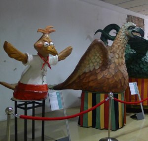 El Falcó Niolau i l'Arpella del barri Gòtic.