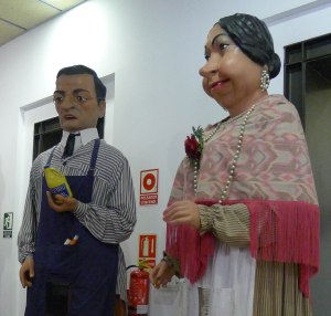 Gegants del Raval. Sr. Ramon i Lola.