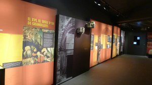 Aspecte de l'exposició.