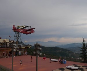 L'avió és una de les atraccions més emblemàtiques.