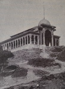 Imatge del pavelló de la reina publicada a la Geografia de Carreras Candi