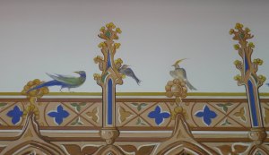 Detall de l'habitació dels ocells.