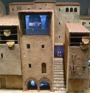 Un tram de la maqueta.