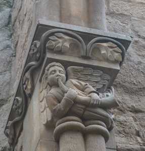 Capitell del claustre.