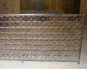 Reixa de forja del segle XII.