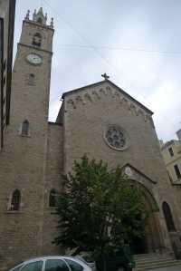 Façana de l'església.