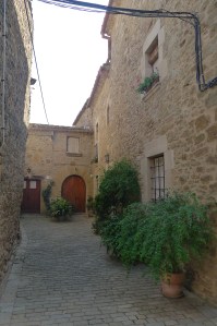 Racó del poble d'Ullastret.
