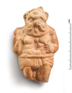 Imatge del déu Bes. MAC Ullastret.