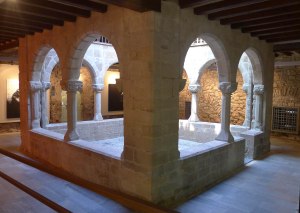Claustre del palau de l'Abadia.
