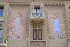 Esgrafiats de la casa Comella.