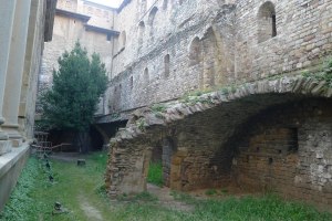 Restes del castell dels Montcada.