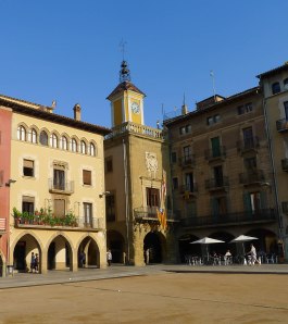 Seu de l'Ajuntament a un cantó del Mercadal.