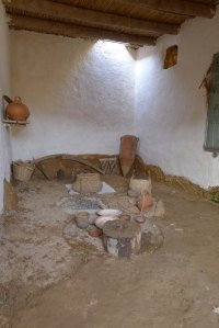 Interior de la casa simple.