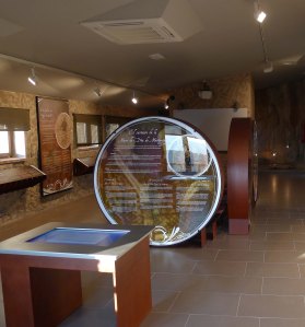 Exposició al centre d'interpretació.