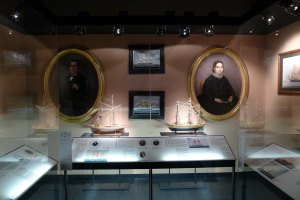 Sala dedicada a les nissagues marineres.