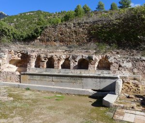Piques a la cel·la del monjo tintorer.