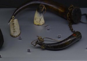 Banyes de bou per dur  oli i sabates d'ovella.