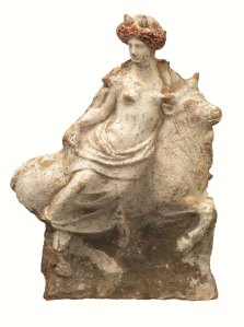 Estatueta del rapte d'Europa. S IV aC. Aallard Pierson Museum.