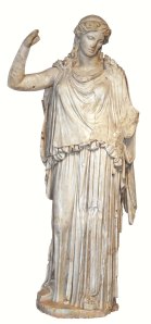 Irene. S I dC . Còpia d'un original en bronze de 375-370 aC. Museo Territoriale della Sabina.