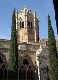 Campanar del monestir de Vallbona de les Monges.