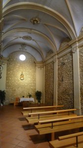 Interior de la capella del Socós.