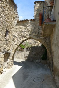 Porta de la muralla medieval.