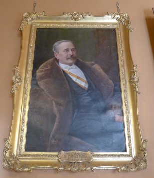 Retrat de Camil Fabra i Fontanills.