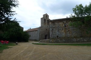 Plaça del cantó de Susqueda.