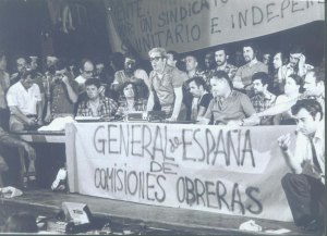 Assemblea a Barcelona juliol 1976.