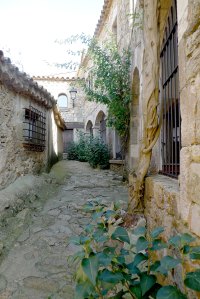Un carrer de la Vila Vella.