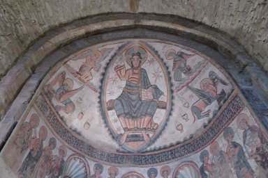 Detall de la majestat de l'absis.