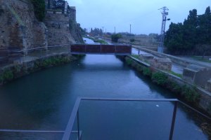 Mirador del rec des de la Farinera.