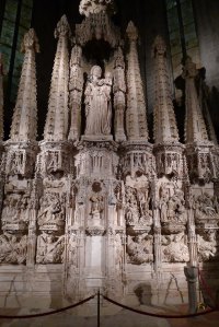 Retaule major d'alabastre.