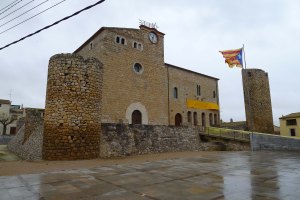 Castell-palau de Bellcaire d'Empordà.