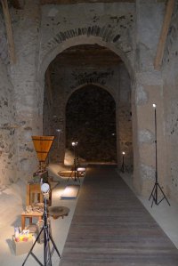 Una de les naus de l'alfolí.