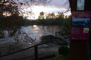 La resclosa del Comte a Vilanova de la Muga.