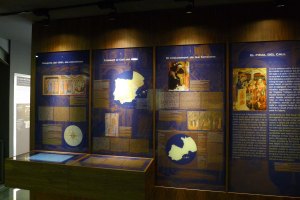 Plafons de l'exposició.