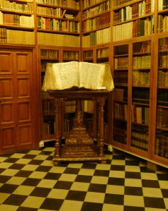 Racó de la biblioteca.