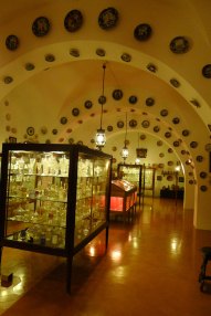 Sala de la col·lecció de vidre.