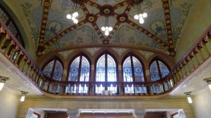 Galeria al primer pis de la sala d'estar.