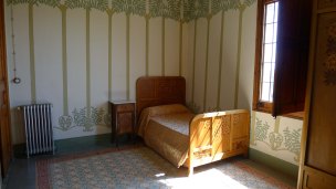 Una de les habitacions.