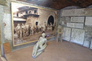 Plafons i figura a Can Marcó.