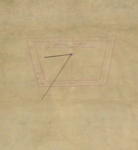 Rellotge de sol a la façana de la masia Torribera.