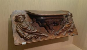 Misericordia del cadirat del cor de la catedral de Barcelona. MNAC.