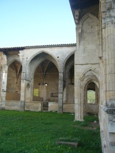 Una part del claustre.