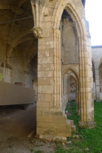 Detall del claustre.